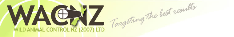 WACNZ - Wild Animal Control New Zealand Logo